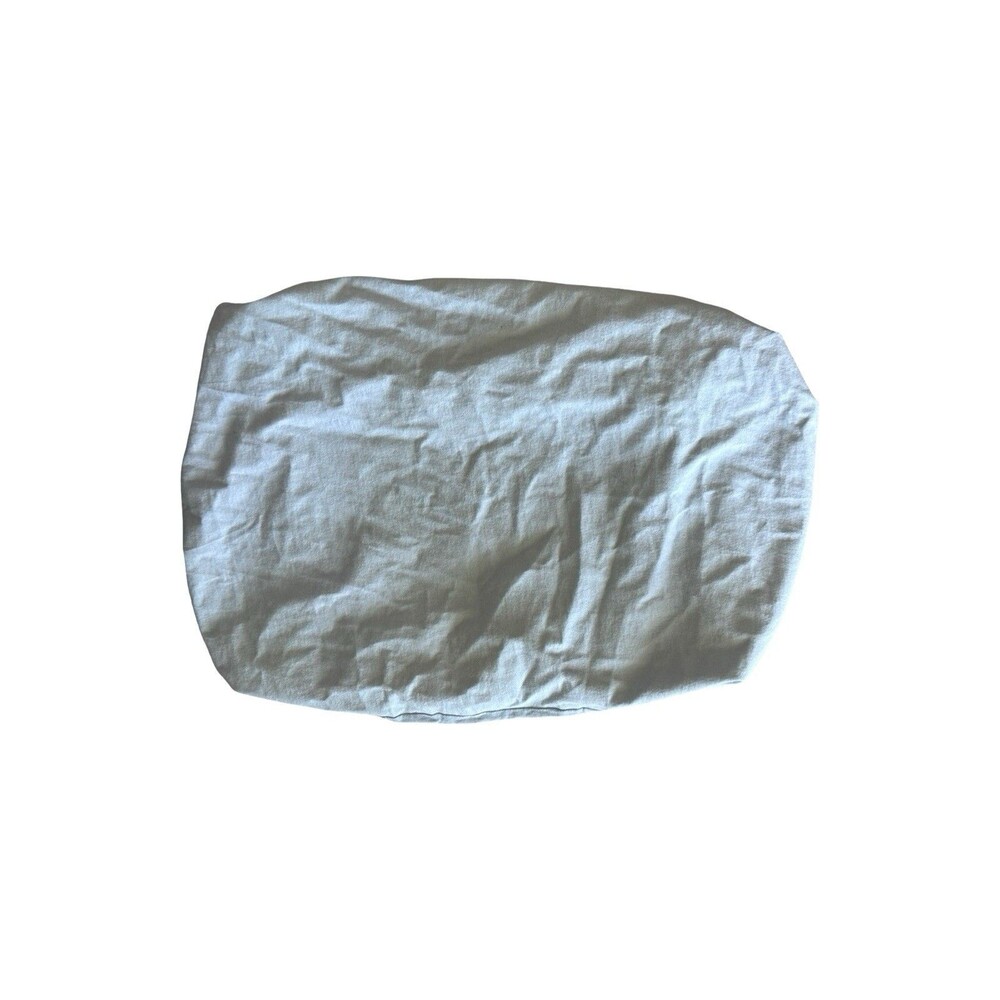 Biloban Organic Cotton Blue Bassinet fitted  Sheet Standard size